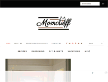 Tablet Screenshot of momcrieff.com
